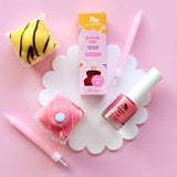 20 FREE Water Based Scented Scratch Off Kids Nail Polish: Cherry Berry - Bright Pink