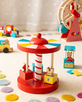 Merry-Go-Round Wooden Carousel