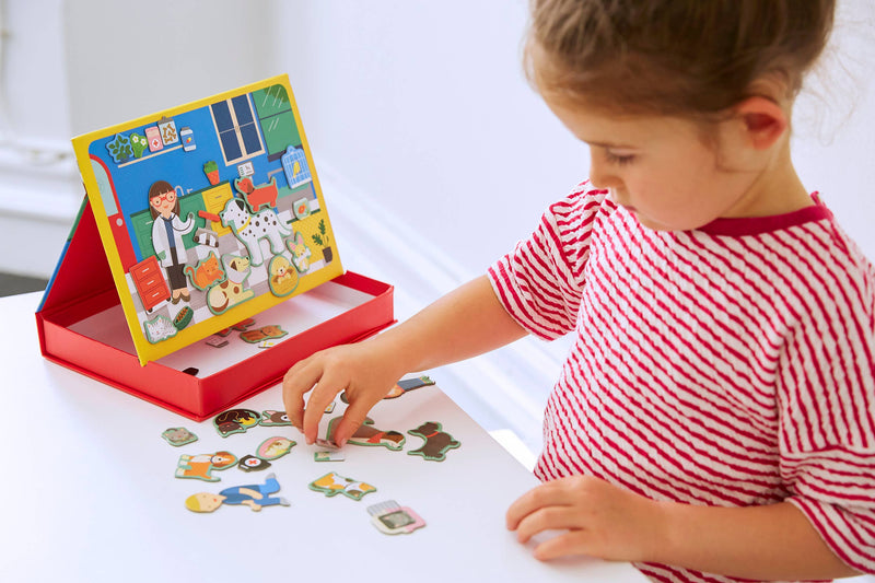 Pet Hospital Magnetic Play Scene