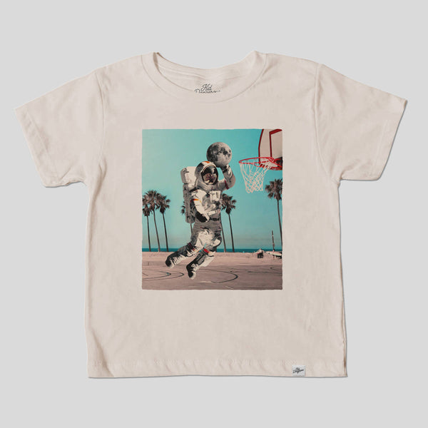 Kids Astro Dunk T-Shirt Space Graphic Tee : 2