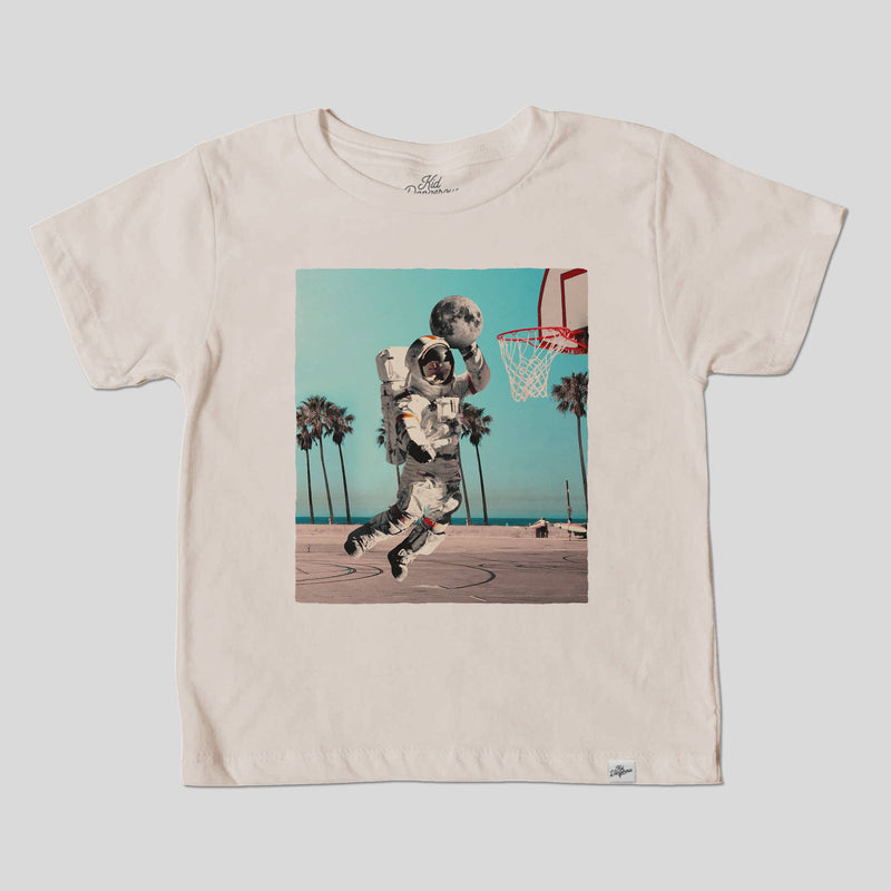 Kids Astro Dunk T-Shirt Space Graphic Tee : 2