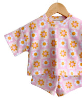 Shorts Set | Retro Daisy: 0-3M