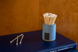 Cylinder Match Holder: Black / Rainbow