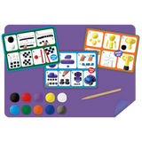 Cars Clay & Play toy set from Floss and Rock featuring colorful clay and car-shaped modeling tools for creative fun.