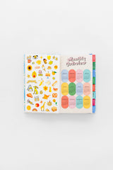 12 Month Classic Planner, Blue Tile Floral