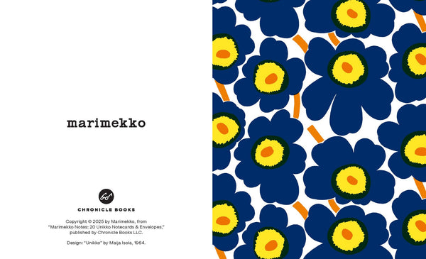 Marimekko Notes (Blues)
