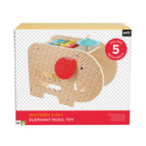 Wooden 5-in-1 Elephant Music Toy