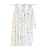 3 Pack Bamboo Swaddles - High in the Sky