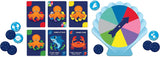 Socktopus octopus-shaped box game by Chronicle Books featuring a colorful, playful octopus design on the game box.