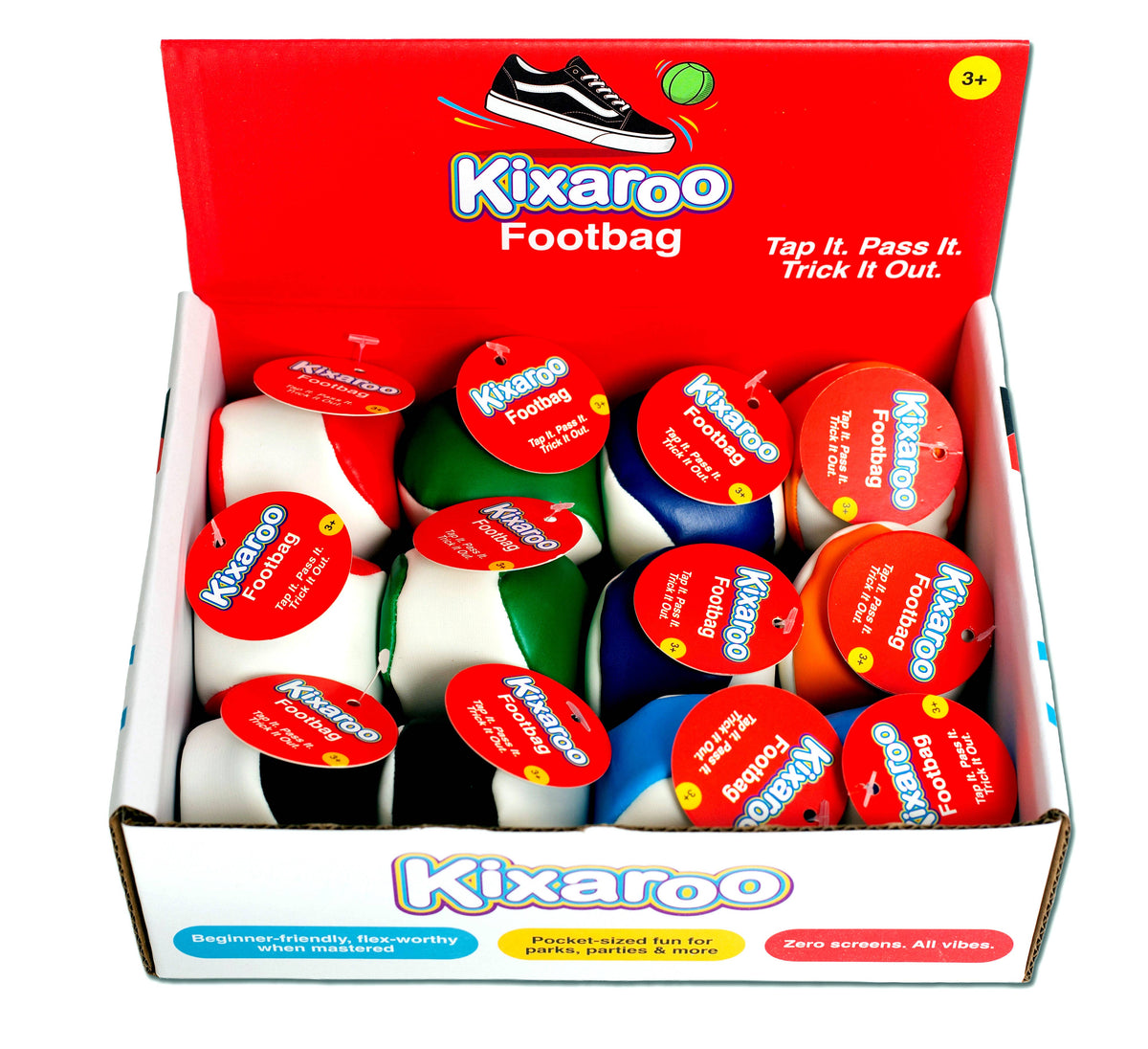 Kixaroo Foot Bag Juggling Sack Assorted Colors