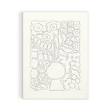 Blooming Wildflowers punch needle kit by Chronicle Books featuring colorful wildflower designs on a fabric background.