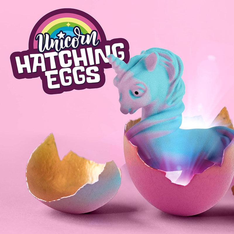 Unicorn Hatching Surprise Eggs for Kids - 6 Pack