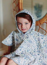 Coral Reef Swim Poncho: Multi / 1-4 Y