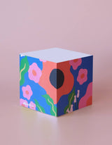 Wavy Daisy Sticky Note Cube