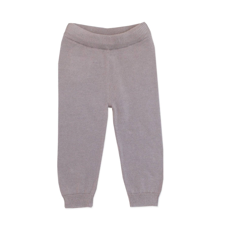 Milan Baby Legging Pants Sweater Knit (Organic Cotton): Blush