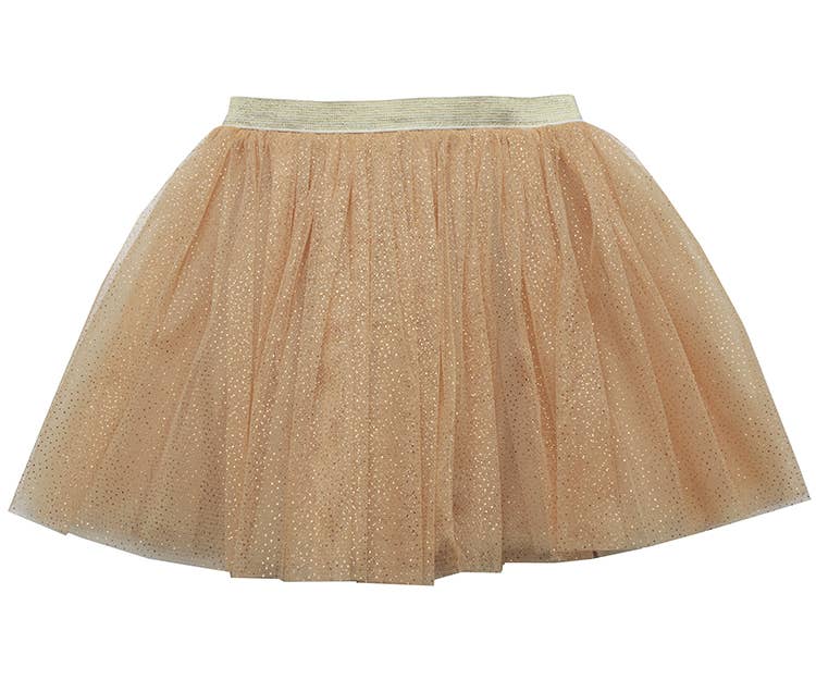 Gold Sparkle Tutu: 1-2 year