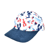 Kids UPF50+ Cam-Cam Cap for Boys and Girls: Medium / Artsy Shark