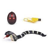 Remote Control Snake Toy Rechargeable RC Realistic Snake Toy