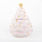 Pink Tree Cookie Jar