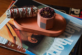 The Candle Tray: Navy