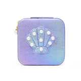 Mermaid Seashell Pearl Jewelry Box: Hot Pink