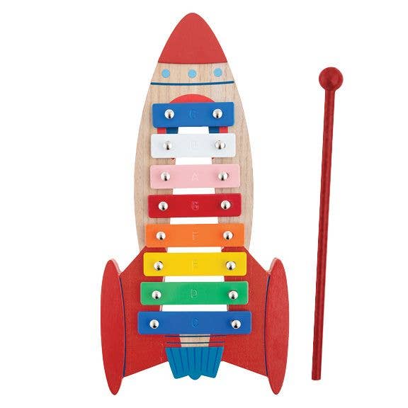 Stephen Joseph Xylophone - Kids' Musical Toy: Rocket
