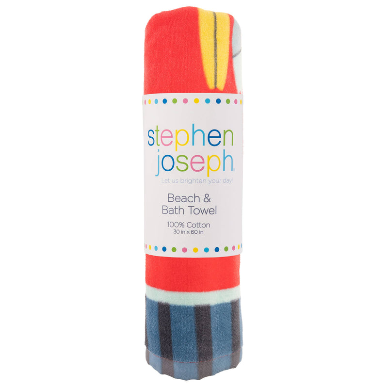 Beach & Bath Towel: Surf's Up