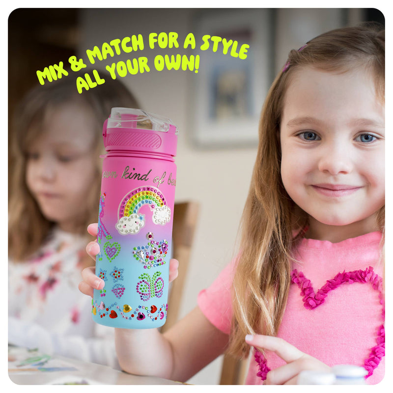 DIY Glow-in-Dark Water Bottle Craft Kit for Girls -