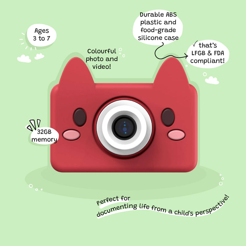 Akito the Fox - Kids Digital Camera - Model C