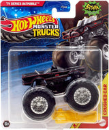 Hot Wheels Monster Trucks 2026 by Mattel, colorful toy trucks with bold designs and large wheels, perfect for kids' play.