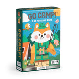 Go Camp! card game by Chronicle Books featuring camping-themed cards and illustrations for outdoor fun and storytelling.