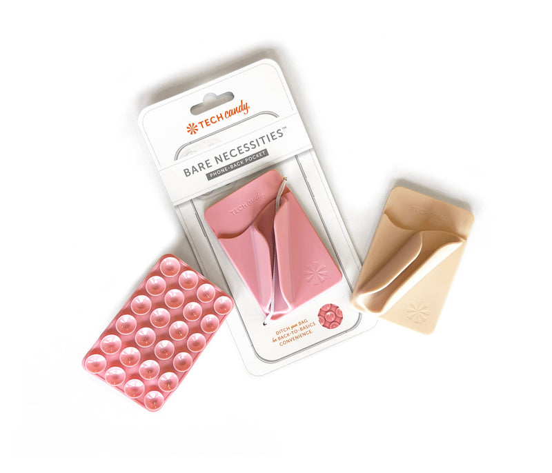 Bare Necessities : Phone-Back Pocket: Pink
