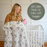 Baby Muslin Swaddle Blanket 47x47 Golf A Round