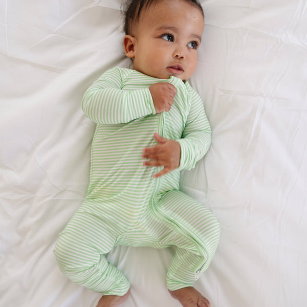 Pear Stripe Bamboo Sleeper