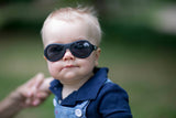 Jet Black Baby and Kid Aviator Kids Sunglasses: 3-5Y / Aviators