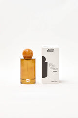 Choice Blooms Room Linen Fragrance Spray with Amber, Rose, and Oud, showcasing elegant packaging and liquid spray bottle.