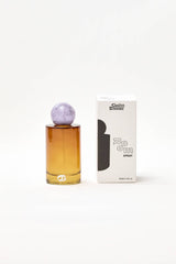 Choice Blooms Room Linen Fragrance Spray with Amber, Rose, and Oud scent, featuring elegant packaging and a sleek spray nozzle.