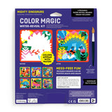 Mighty Dinosaurs Color Magic Water-Reveal Kit by Chronicle Books featuring dinosaur illustrations and water-based coloring pages