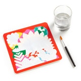 Mighty Dinosaurs Color Magic Water-Reveal Kit by Chronicle Books featuring a colorful dinosaur-themed art set for kids.