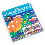 Ocean Life Sticker Sparkle Poster Activity Kit by Chronicle Books featuring colorful ocean creatures and sparkling sticker details.