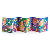 Ocean Life Sticker Sparkle Poster Activity Kit featuring colorful ocean creatures and shiny stickers for kids' craft fun.