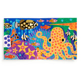 Ocean Life Sticker Sparkle Poster Activity Kit featuring colorful ocean animals and sparkly stickers for creative fun.