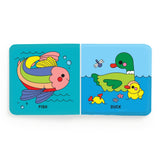 Colorful Pond Friends Color Magic Bath Book by Chronicle Books featuring underwater scenes and magical water-reactive illustrations