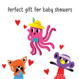 Cover image of "Smile Baby!" by Chronicle Books, featuring a colorful, playful illustration for children.