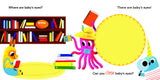 Cover image of "Smile Baby!" by Chronicle Books, featuring a colorful illustration of a smiling baby on the book cover.