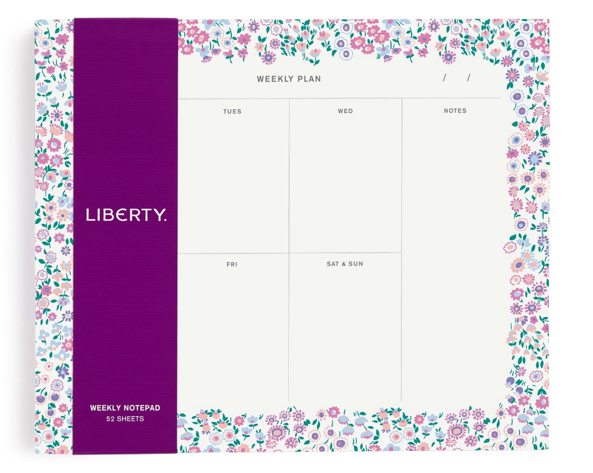 Liberty Cooper Dance Weekly Notepad