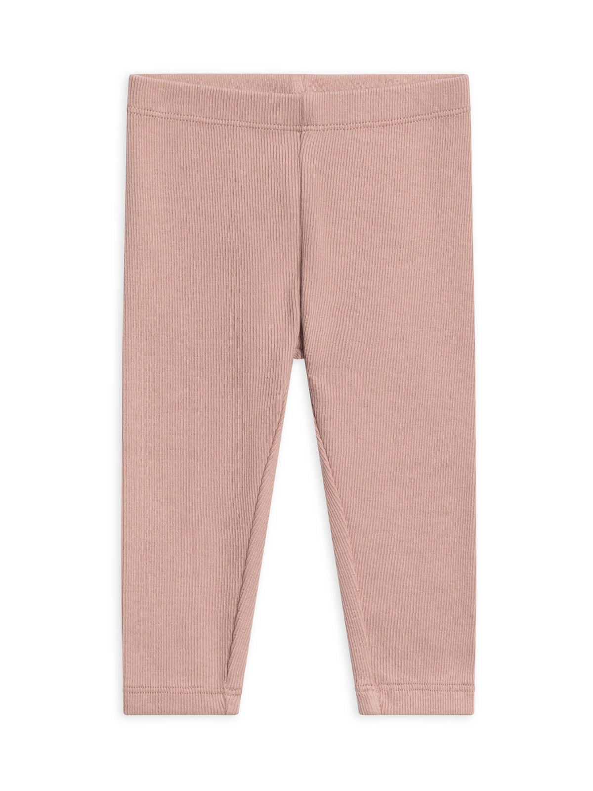 Lennon Ribbed Leggings: Mauve