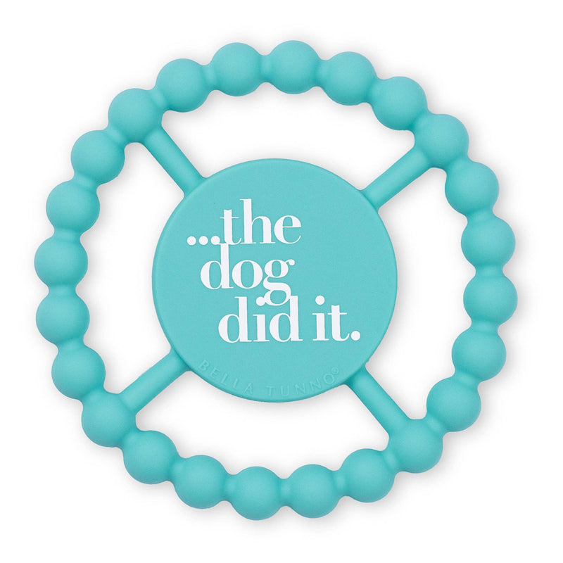 The Dog Did It  Happy Teether: Green