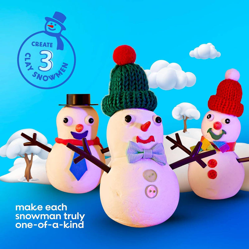 Snowman Making Kit for Kids - Build a Snow Man Craft Kits