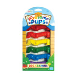 Pawsome Pups Dog Crayons - Set of 6